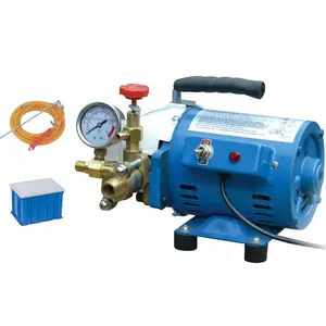 热卖CE水暖工具高压检测设备便携式钢制水箱电动水泵容积检测装置