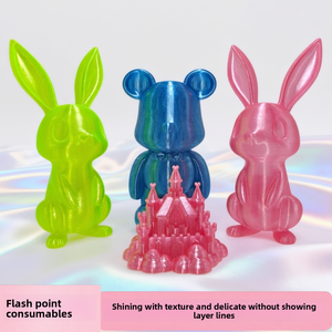 Filamento para Impresora 3D PETG Galaxy Azul Transparente Brillante de 1 kg y 1,75 mm, Venta al por Mayor de Fábrica - Product Image 5