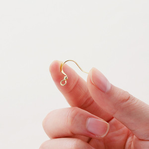 Flat Round Ear <b>Hook</b> <b>Earrings</b> 14K 18K Gold Plated Copper For <b>Earring</b> Making DIY Jewelry Findings Components - Product Image 2