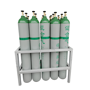 Cilindro de Gases Mixtos de 10% Oxígeno y 90% Nitrógeno para Calibración de Gases - Product Image 5