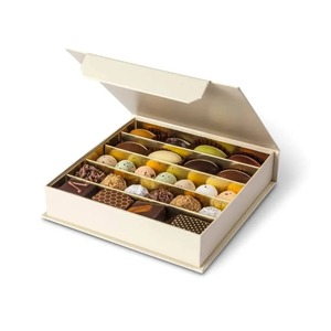 Luxury birthday chocolate ball packaging <b>box</b>, <b>empty</b> cardboard chocolate gift <b>box</b>, customizable according to your needs - Product Image 5