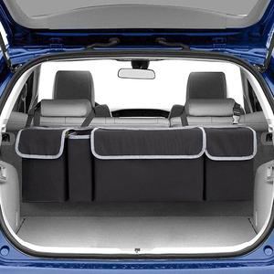 Factory Backseat Hanging Car Organizer With 8 Large <b>Storage</b> Bag for Suv Trunk Space Saving Expert Custom Logo - Product Image 2