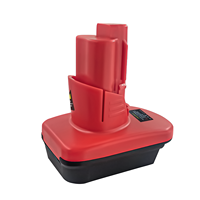 Adaptateur de batterie DM20M12 pour DewaltS 18V/20V Batterie au lithium Convertir en 12V M12 MilWaukees Perceuse sans fil Outil électrique