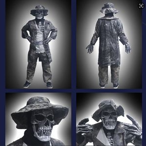 RICHSHINING Venta caliente Horror Zombie Set Scary Skeleton Demon Ghost Costume Cosplay Props Halloween Night Party Favors - Product Image 5