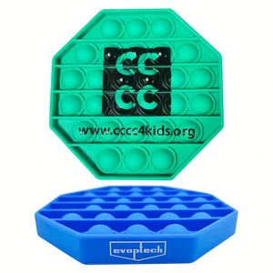 Juguete Sensorial Antiestrés de Silicona con Logotipo Personalizado, Juego de Burbujas para Aliviar el Estrés para Niños de 5 a 7 Años - Product Image 2