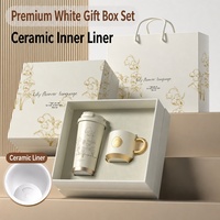Coffret Cadeau Mug Isotherme de Bureau Mug Thermos Personnalisé avec Logo 530ml pour Entreprise et Cadeaux de Fêtes