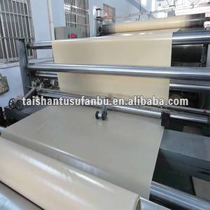 Rollos de lona recubiertos de cuchillo de PVC blanco <span class=keywords><strong>retráctil</strong></span> para cinta transportadora de estiércol de pollo - Product Image 6