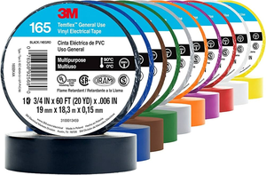 3 <span class=keywords><strong>m</strong></span> vinil elektrik bandı 165, siyah - Product Image 3