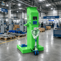 Cric hydraulique portable sans fil à colonne unique pour camions et bus, avec batterie rechargeable, équipement de levage mobile robuste