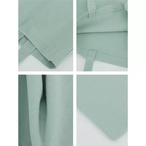 High quality customized eco-friendly beach canvas cotton custom logo letter <b>oversized</b> silk mesh shopping bag - Product Image 5