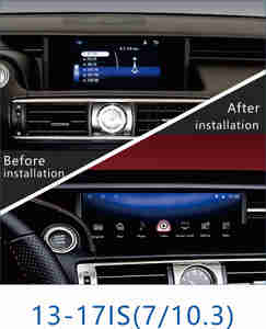 LEXUS LEXUS IS250 IS300 2005-2011 araba multimedya oynatıcı GPS DSP ses Stereo kafa ünitesi büyük ekran LCD <span class=keywords><strong>Android</strong></span> amplifikatör fonksiyonu - Product Image 2