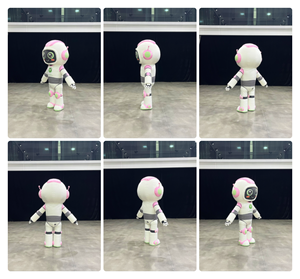 Costume Gonfiabile Robot 1,9m, Modellazione 3D Personalizzata, Costume Gonfiabile <span class=keywords><strong>per</strong></span> <span class=keywords><strong>Adulti</strong></span> in Resistente Tessuto Oxford - Product Image 2