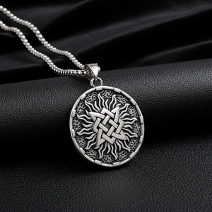 Colgante de Hacha Vikinga de Acero Inoxidable Personalizado, Amuleto Pagano Eslavo Vikingo, Cadena con Caja, Unisex, Acabado Antiguo Vintage - Product Image 1