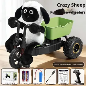Nouveau produit transfrontalier, voiture de cascade électrique à <span class=keywords><strong>trois</strong></span> roues RC Little Sheep, voiture de dérive intérieure à grande vitesse, cheval noir, jouet pour garçons, cadeau - Product Image 6