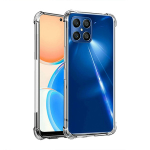 Funda de silicona fina a prueba de golpes para teléfono <span class=keywords><strong>Honor</strong></span> <span class=keywords><strong>X8</strong></span>, funda de Gel transparente, venta al por mayor - Product Image 2