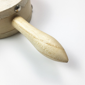 Wholesale High Quality Educational Music Wooden Musical <b>Drum</b> Shaped Rattle Shaking Rattle <b>Drum</b> Toy for Kids - Product Image 3