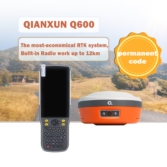 QIANXUN Q600 Cheap Price Gps Rtk with Permanent Code High Accuracy Surveying Instruments QIANXUN V5 Gnss Receiver RTK
