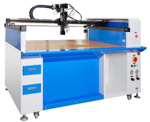 Sistema de elevación automático Plataforma de tres ejes Máquina adhesiva de fusión en caliente <span class=keywords><strong>Plotter</strong></span> de pegamento Xy Máquina dispensadora de pegamento caliente - Product Image 5