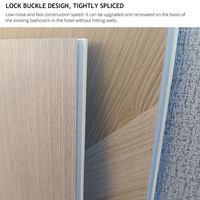 Panneau mural SPC multi-styles, panneau mural en PVC imitation marbre, plaque de marbre UV, imperméable, insonorisant, résistant à l'usure, antidérapant