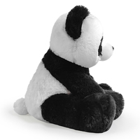 Peluche Vache ou Panda de 8,5 pouces en position assise - Le meilleur compagnon de bureau pour le bureau et la chambre - Cadeau de Noël