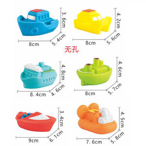 Barco de Juguete de Goma Suave, Colorido, Sin BPA, No Poroso, con Diseño de Dibujos Animados, para Niños, para <span class=keywords><strong>Jugar</strong></span> en <span class=keywords><strong>el</strong></span> Agua, en <span class=keywords><strong>el</strong></span> Baño o en la Playa - Product Image 2