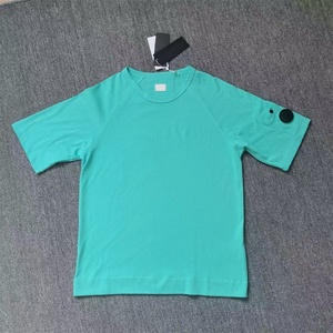 Wholesale casual youth CP street fashion 100% cotton classic basic company short-sleeved T-<b>shirt</b> for men - Product Image 2