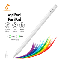 Stylet Tablette de 2e Génération avec Rejection de Paume, Inclinaison, Recharge Sans Fil et Affichage de Batterie pour Apple iPad