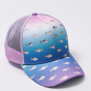Custom Logo Mesh <b>Dog</b> Printing 5-Panel Sporty Baseball <b>Caps</b> with Embroidery for Unisex Sports Wholesale From Factory - Product Image 6