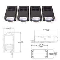 Super Slim Senlo T1 Plus Mini Lumière de Conduite 50W Phares Personnalisés LED Antibrouillard Lumières Projecteur pour Voiture Moto Accessoires