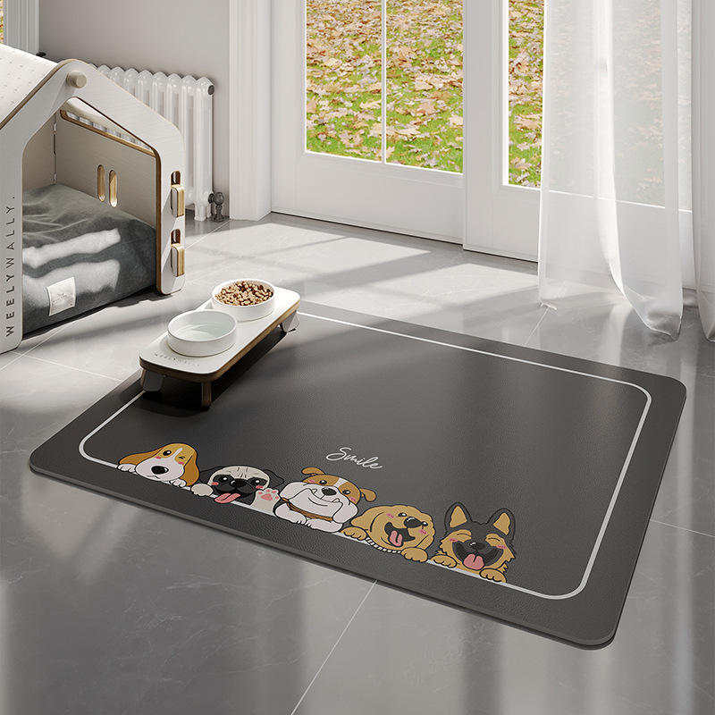 แผ่นรองนอนสัตว์เลี้ยงหนังสองด้าน - บ้านสุนัข