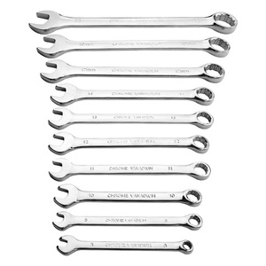 Alta calidad No. 45 Acero 6 piezas 8 piezas 10 piezas 12 piezas Todos los tamaños Llave inglesa Anillo Llave combinada Juego de llaves inglesas - Product Image 1