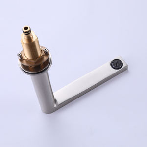 Kidinux CUPC in ottone spazzolato rubinetto di vanità bagno 3 fori con scarico a scomparsa e linee di alimentazione - Product Image 4