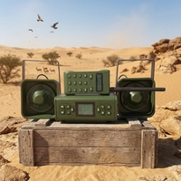 Appareil d'appel d'oiseaux BIRDKING avec sons mixtes d'oies et de canards, 2 haut-parleurs 80W, boîte à outils en plastique, lecteur MP3 pour la chasse aux oiseaux