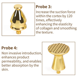 Masajeador Facial de Iones Fríos para Uso Doméstico -5 ℃   Instrumento de Belleza con Efecto Hielo para Reducir Poros, Aumentar la Absorción, Aliviar el Enrojecimiento e Iluminar la Piel - Product Image 2