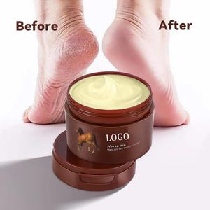 Crema Humectante para Manos y Pies con Aceite de Caballo, Diseño Personalizado, Marca Privada, para Reparación de Talones Agrietados - Product Image 6