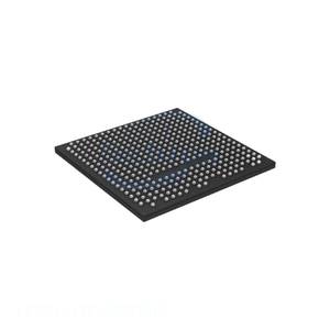 LFE5U-12F-8BG381C 381 FBGA ชิ้นส่วนอิเล็กทรอนิกส์แบบฝังตัว ซื้อชิ้นส่วนอิเล็กทรอนิกส์ออนไลน์ BOM IC มีสินค้าในสต็อก - Product Image 1
