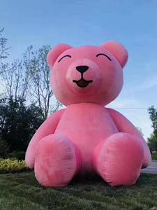 Fantasia inflável de pelúcia para mascote comercial popular ao ar livre, cosplay, urso <span class=keywords><strong>polar</strong></span>, fantasia de panda inflável para publicidade - Product Image 4