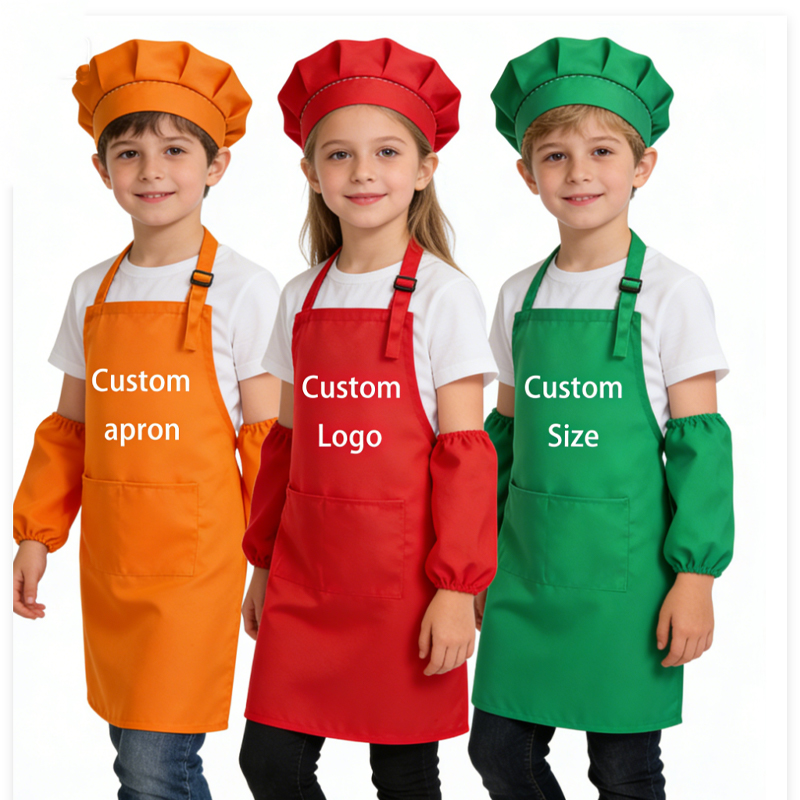 Set De Cocina Y Horneado Para Niños 46 Piezas | Delantal, Gorro, Guantes Y Utensilios | Juego De Rol Chef 3-12 Años