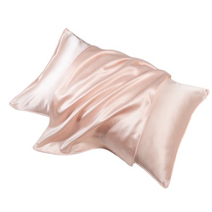 Taie d'oreiller en soie pure biologique de luxe en gros, 100% soie véritable tissée avec imprimé végétal, livrée dans une boîte pour la maison et l'hôtel - Product Image 6