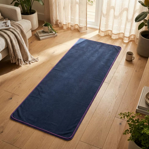 Toalla de Microfibra Extra Larga para Yoga, Antideslizante, Absorbente y de Secado Rápido para Yoga Caliente, Pilates, Gimnasio y Viajes - Product Image 6