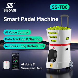 Máquina Lanzapelotas de Pádel Portátil Automática Presurizada con Control Remoto por APP para Entrenamiento en Club, Práctica, OEM, Logotipo Personalizado, Venta al por Mayor - Product Image 6