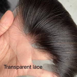 Peluca Frontal de Encaje 100% Cabello Humano, Peluca Frontal Completa de Encaje Transparente 10A en Oferta, Pelucas en Venta Listas para Enviar con Envío Rápido - Product Image 3