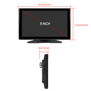 Podofo không dây Carplay di động đài phát thanh xe 9 "Carplay Màn hình Dash Cam DVR Máy ảnh Android tự động điều khiển bằng giọng nói BT bán buôn OEM ODM - Product Image 5