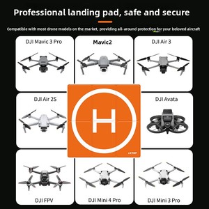LKTOP para <span class=keywords><strong>Mavic</strong></span> 3 <span class=keywords><strong>Mini</strong></span> 3 Pro, Plataforma de Aterrizaje Plegable Compatible con Air <span class=keywords><strong>2</strong></span>, Material PU - Product Image 4