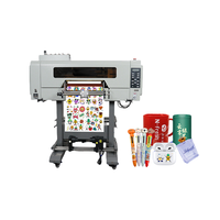 Paling Populer Printer UV DTF A3 30cm kawallow Roll ke Roll XP600 F1080 Printhead mesin cetak untuk AB Film transfer