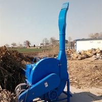 Coupeur de paille de maïs Machine de fabrication d'ensilage Déchiqueteur de paille de maïs Coupeur d'ensilage de maïs