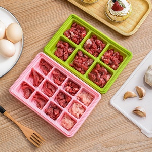 2sets Food Preparation <b>Box</b> Frozen Meat Crisper Freezer Refrigerator Storage <b>Box</b> Sealed for Kitchen - Product Image 6