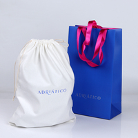 Kantong Beludru Super Lembut Mewah untuk Sepatu dan Lipstik, Tas Kemasan Kosmetik Hadiah dengan Tali Serut yang Dapat Disesuaikan