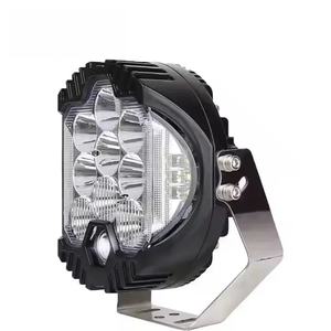 Faro LED de 5/7/9 Pulgadas, 180W de Alta Potencia, 6000 Lúmenes, Doble Color, DRL, Luz Antiniebla, Luz de Conducción Todoterreno, Luz de Trabajo Recargable de 12V - Product Image 5