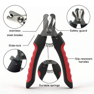 Cortador de Unha Profissional para Animais de Pequeno Porte em Aço Inoxidável Aparador para Cães com Proteção de Segurança para Evitar Cortes Fácil de Limpar para Gatos e Cães - Product Image 2